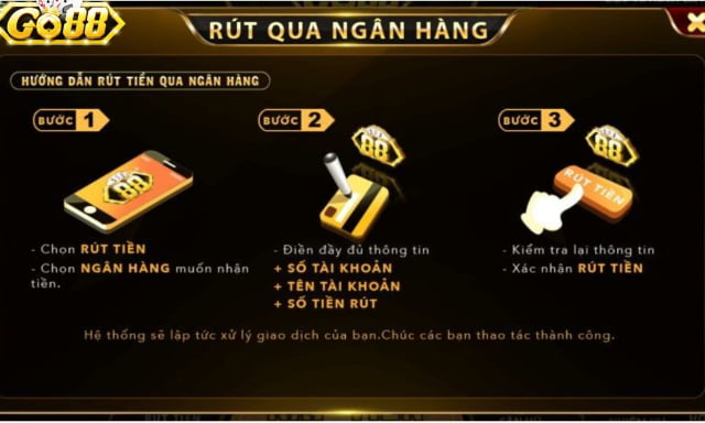 Nạp rút tiền Go88 - ưu, nhược điểm